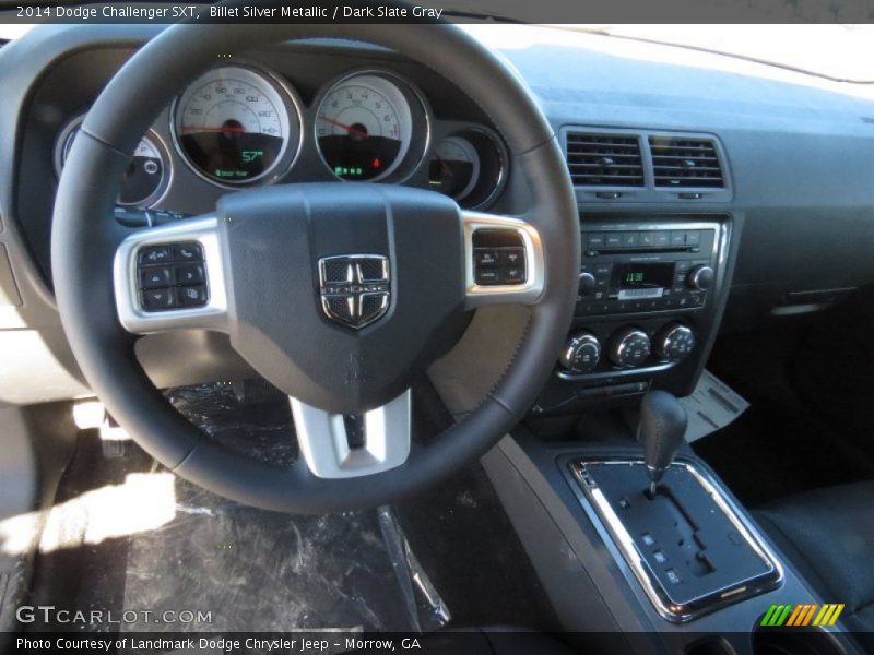 Billet Silver Metallic / Dark Slate Gray 2014 Dodge Challenger SXT