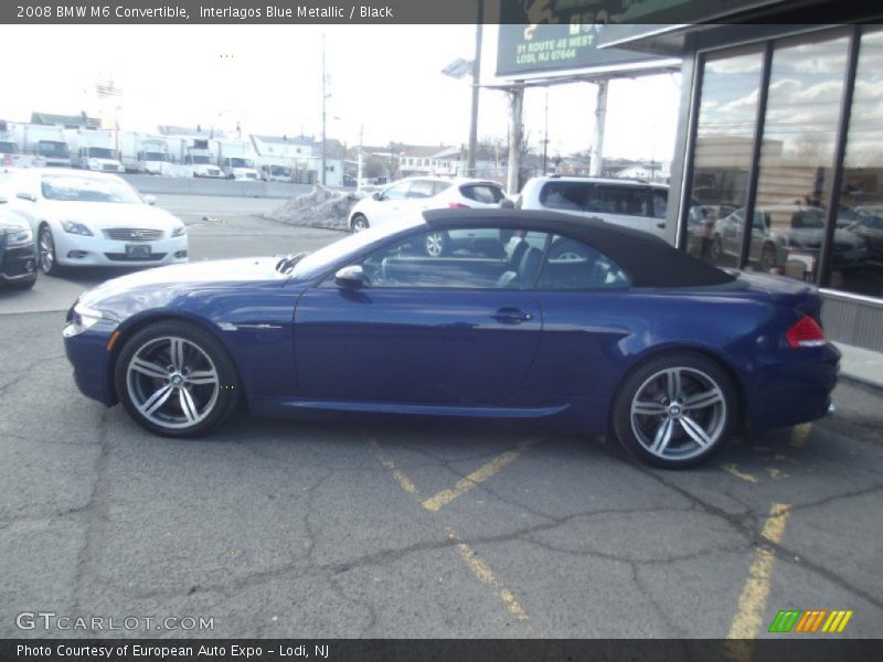 Interlagos Blue Metallic / Black 2008 BMW M6 Convertible
