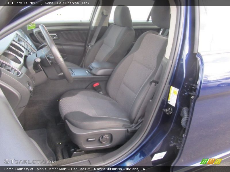 Kona Blue / Charcoal Black 2011 Ford Taurus SEL