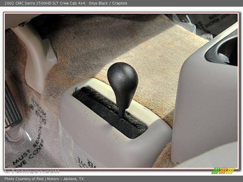Onyx Black / Graphite 2002 GMC Sierra 2500HD SLT Crew Cab 4x4