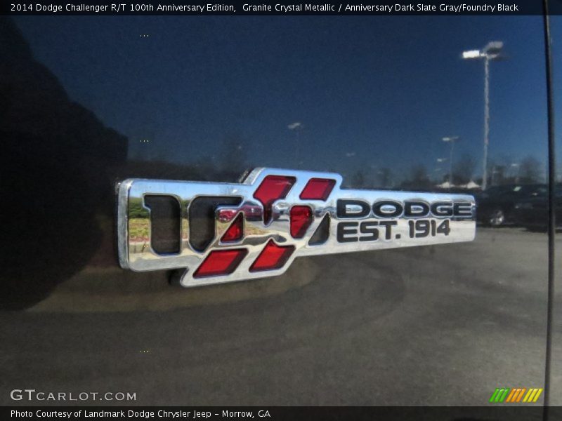  2014 Challenger R/T 100th Anniversary Edition Logo