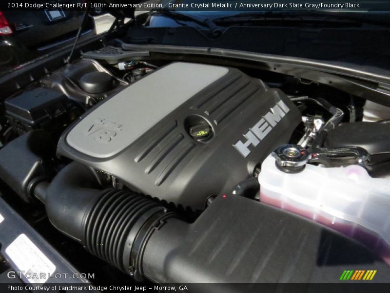 Granite Crystal Metallic / Anniversary Dark Slate Gray/Foundry Black 2014 Dodge Challenger R/T 100th Anniversary Edition
