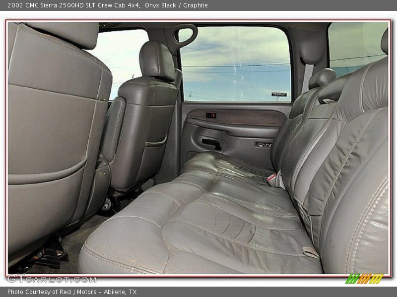Onyx Black / Graphite 2002 GMC Sierra 2500HD SLT Crew Cab 4x4