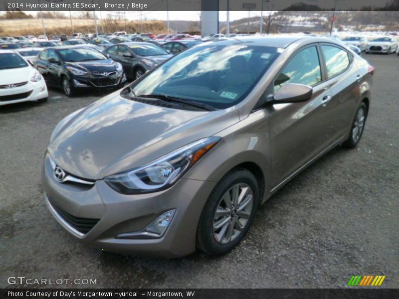 Front 3/4 View of 2014 Elantra SE Sedan