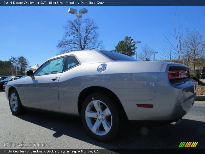 Billet Silver Metallic / Dark Slate Gray 2014 Dodge Challenger SXT