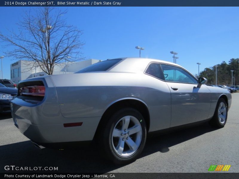 Billet Silver Metallic / Dark Slate Gray 2014 Dodge Challenger SXT