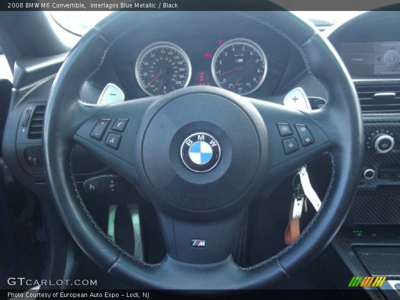 Interlagos Blue Metallic / Black 2008 BMW M6 Convertible