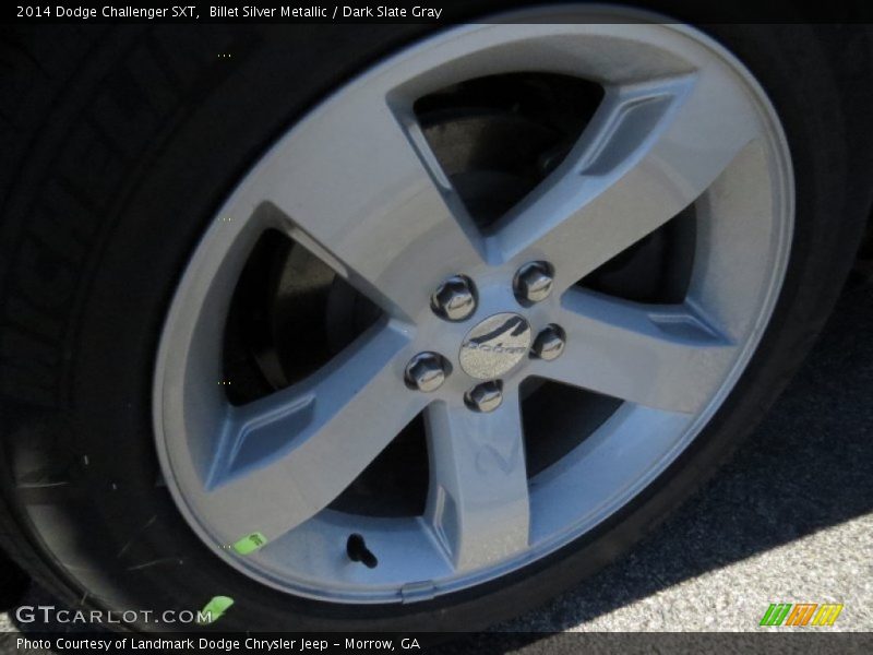 Billet Silver Metallic / Dark Slate Gray 2014 Dodge Challenger SXT