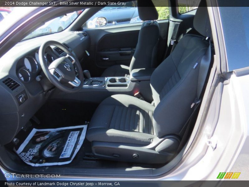 Billet Silver Metallic / Dark Slate Gray 2014 Dodge Challenger SXT