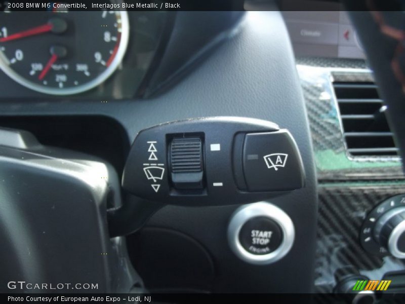 Controls of 2008 M6 Convertible