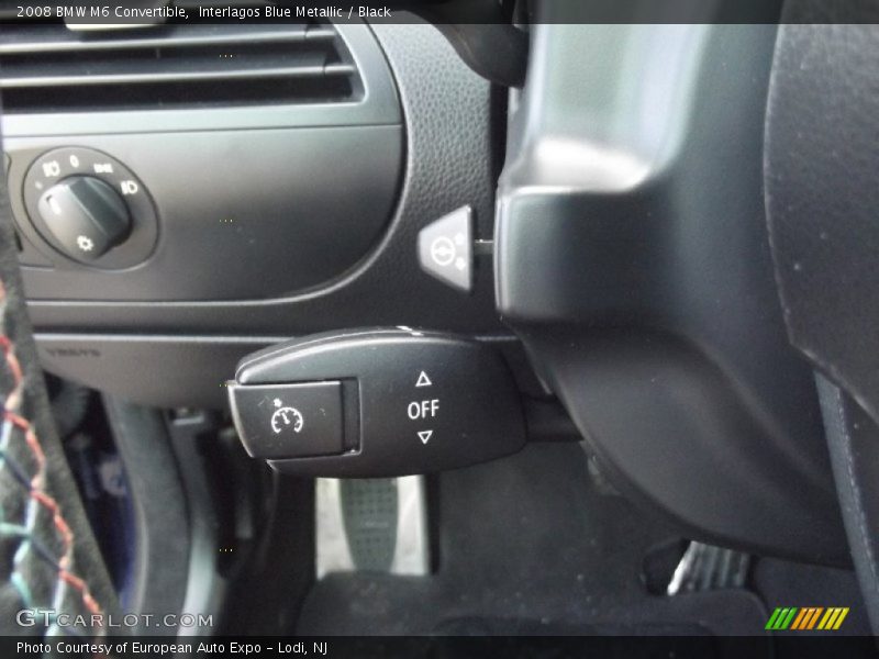 Controls of 2008 M6 Convertible