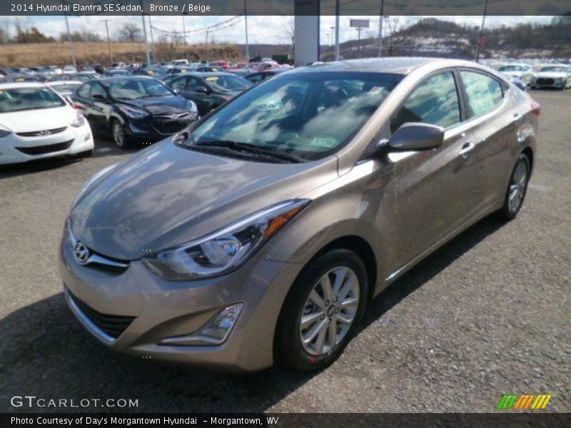 Front 3/4 View of 2014 Elantra SE Sedan