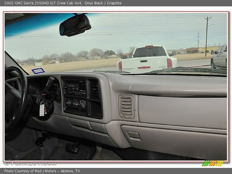 Onyx Black / Graphite 2002 GMC Sierra 2500HD SLT Crew Cab 4x4