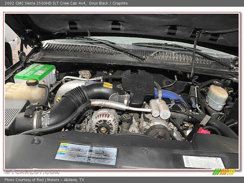 Onyx Black / Graphite 2002 GMC Sierra 2500HD SLT Crew Cab 4x4