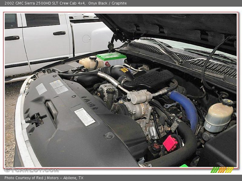 Onyx Black / Graphite 2002 GMC Sierra 2500HD SLT Crew Cab 4x4