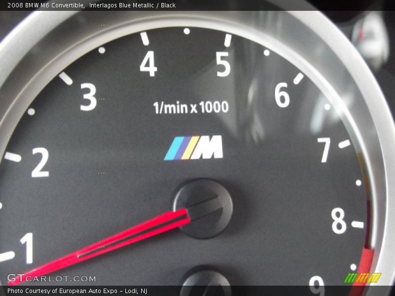 Interlagos Blue Metallic / Black 2008 BMW M6 Convertible