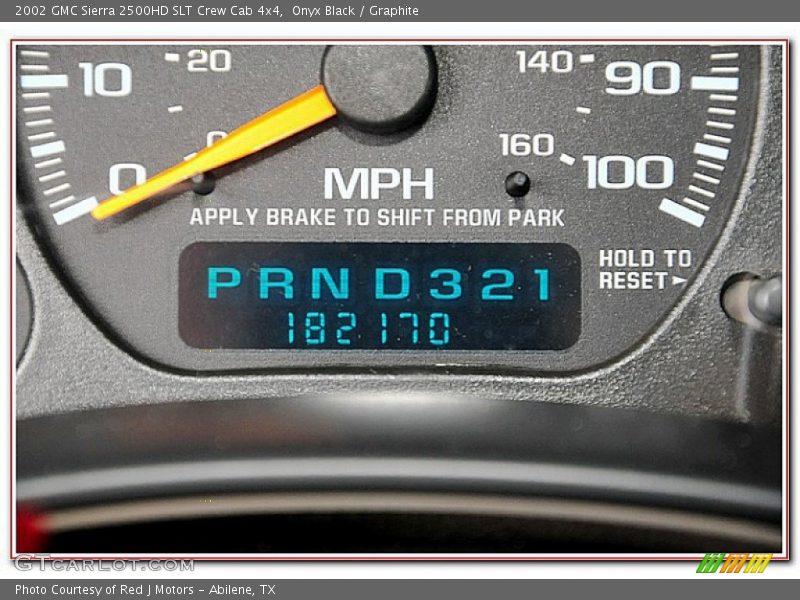 Onyx Black / Graphite 2002 GMC Sierra 2500HD SLT Crew Cab 4x4