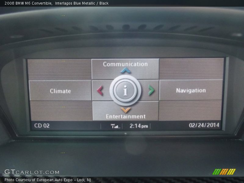 Interlagos Blue Metallic / Black 2008 BMW M6 Convertible