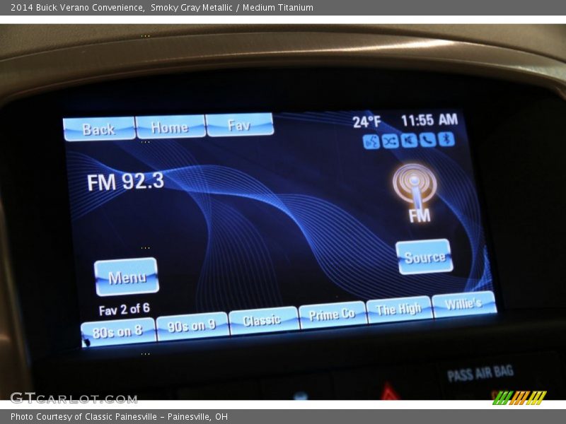Smoky Gray Metallic / Medium Titanium 2014 Buick Verano Convenience