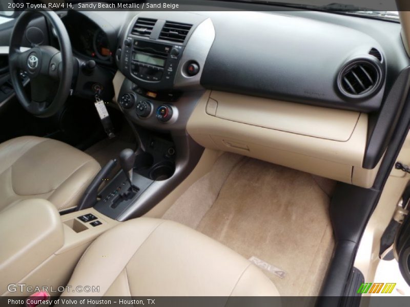 Sandy Beach Metallic / Sand Beige 2009 Toyota RAV4 I4
