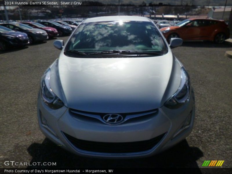 Silver / Gray 2014 Hyundai Elantra SE Sedan