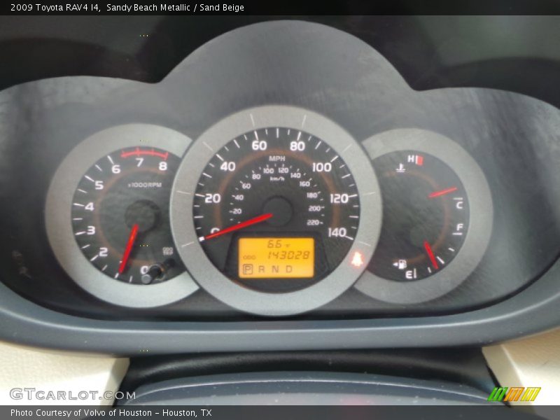 Sandy Beach Metallic / Sand Beige 2009 Toyota RAV4 I4