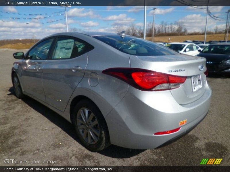 Silver / Gray 2014 Hyundai Elantra SE Sedan