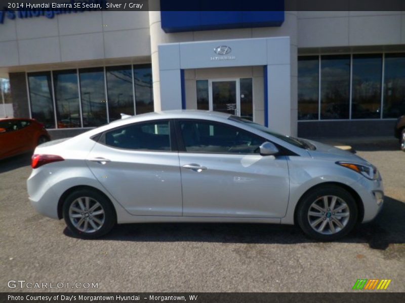 Silver / Gray 2014 Hyundai Elantra SE Sedan