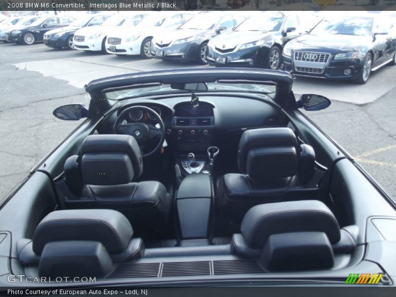 Interlagos Blue Metallic / Black 2008 BMW M6 Convertible