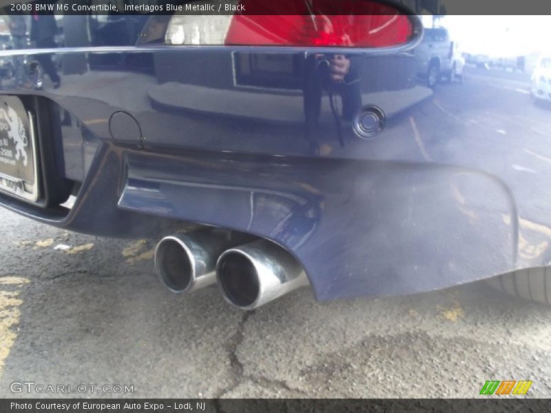 Interlagos Blue Metallic / Black 2008 BMW M6 Convertible