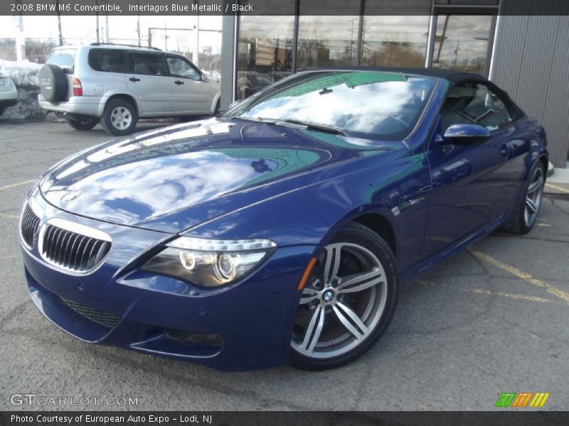 Interlagos Blue Metallic / Black 2008 BMW M6 Convertible