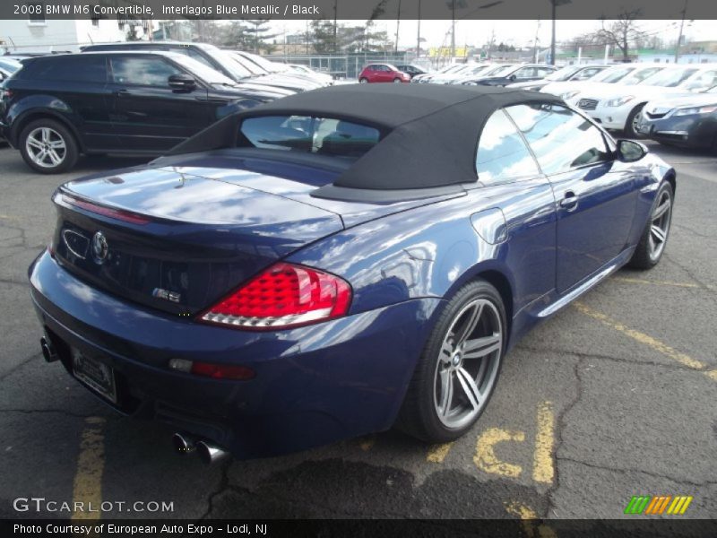 Interlagos Blue Metallic / Black 2008 BMW M6 Convertible