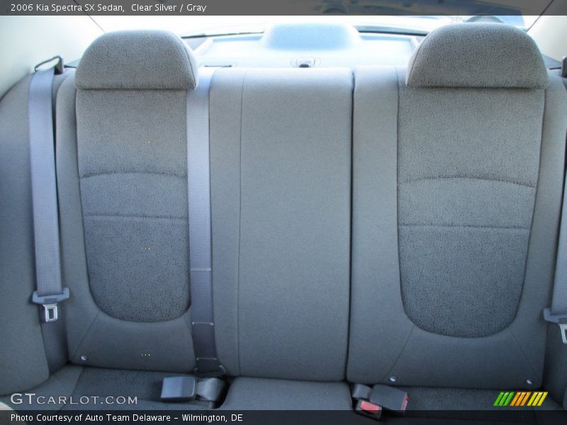 Clear Silver / Gray 2006 Kia Spectra SX Sedan
