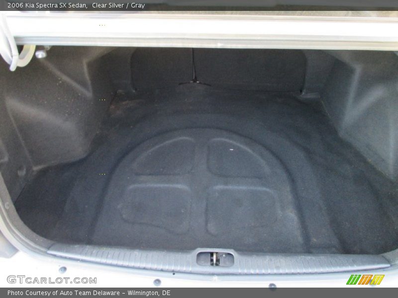 Clear Silver / Gray 2006 Kia Spectra SX Sedan