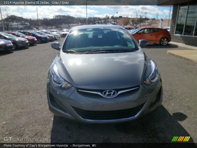 Gray / Gray 2014 Hyundai Elantra SE Sedan