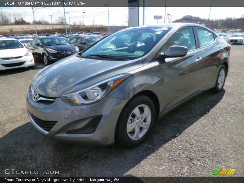 Gray / Gray 2014 Hyundai Elantra SE Sedan