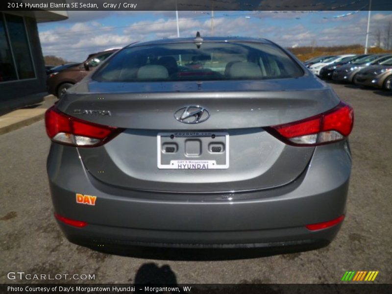 Gray / Gray 2014 Hyundai Elantra SE Sedan