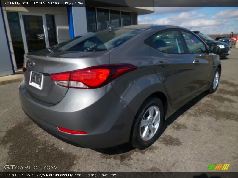 Gray / Gray 2014 Hyundai Elantra SE Sedan