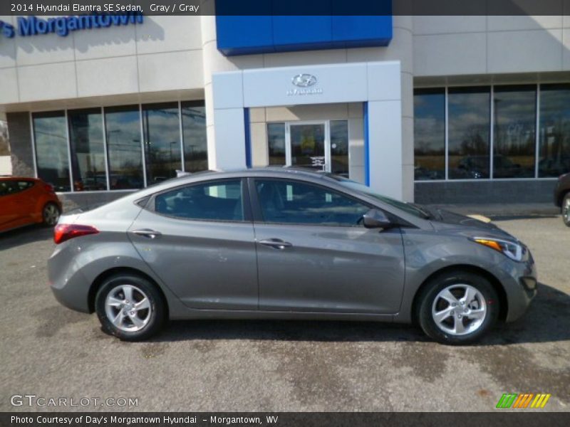 Gray / Gray 2014 Hyundai Elantra SE Sedan