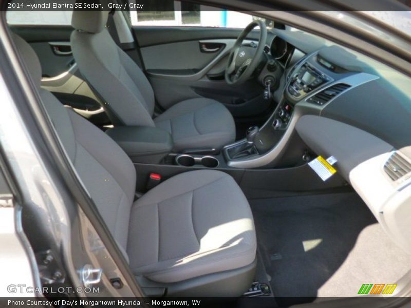 Gray / Gray 2014 Hyundai Elantra SE Sedan