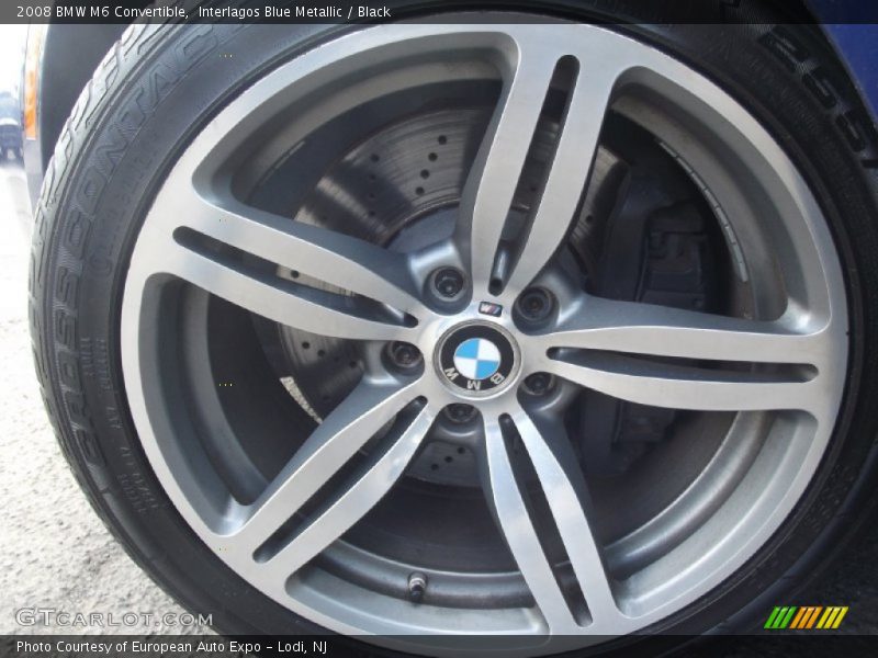 Interlagos Blue Metallic / Black 2008 BMW M6 Convertible