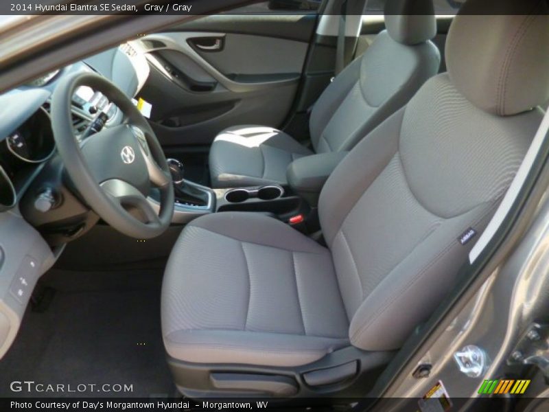 Gray / Gray 2014 Hyundai Elantra SE Sedan