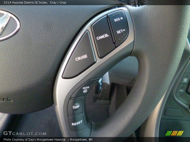 Gray / Gray 2014 Hyundai Elantra SE Sedan