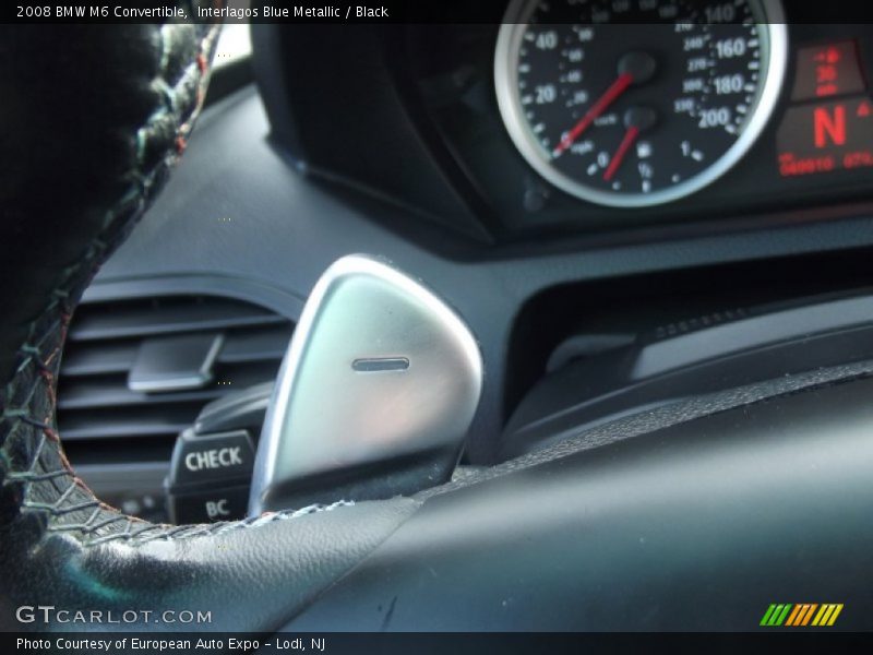 Interlagos Blue Metallic / Black 2008 BMW M6 Convertible