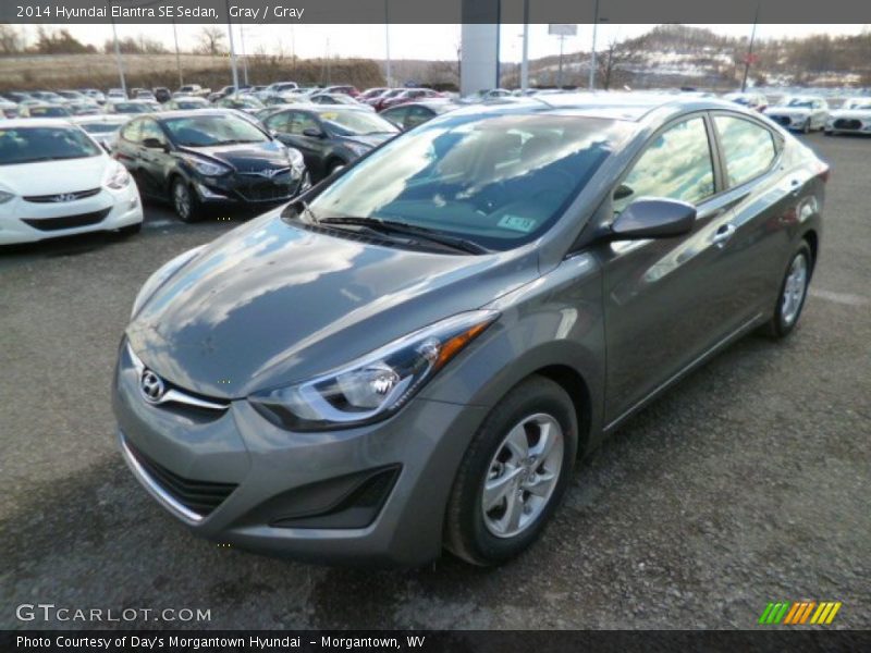 Gray / Gray 2014 Hyundai Elantra SE Sedan