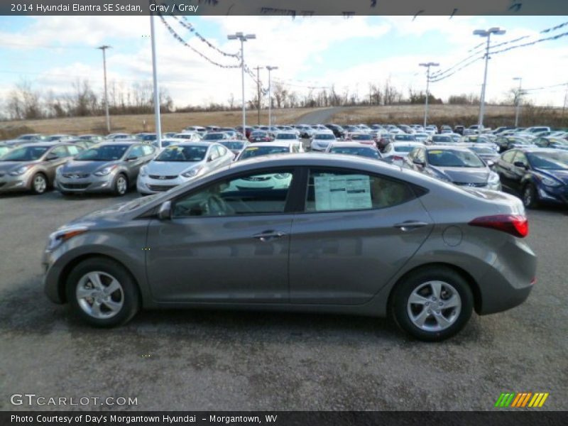 Gray / Gray 2014 Hyundai Elantra SE Sedan