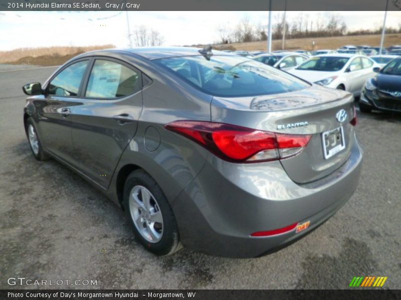 Gray / Gray 2014 Hyundai Elantra SE Sedan