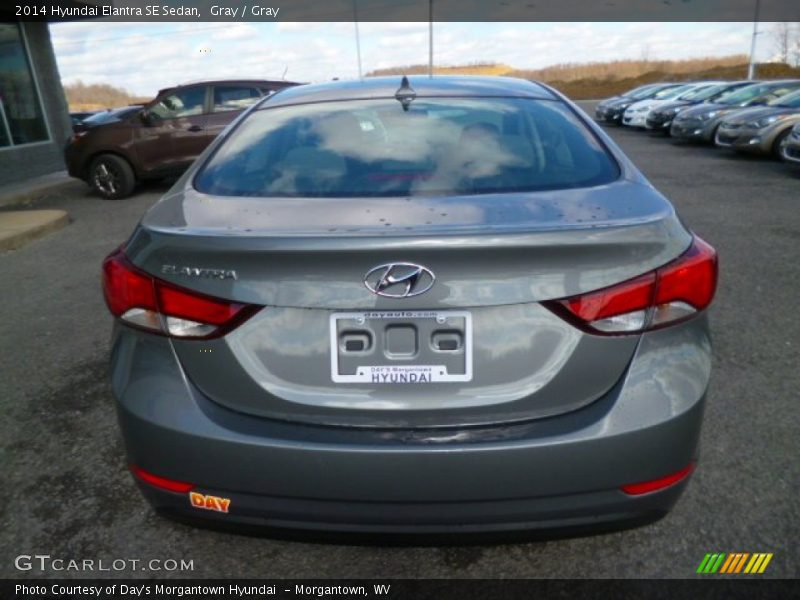 Gray / Gray 2014 Hyundai Elantra SE Sedan