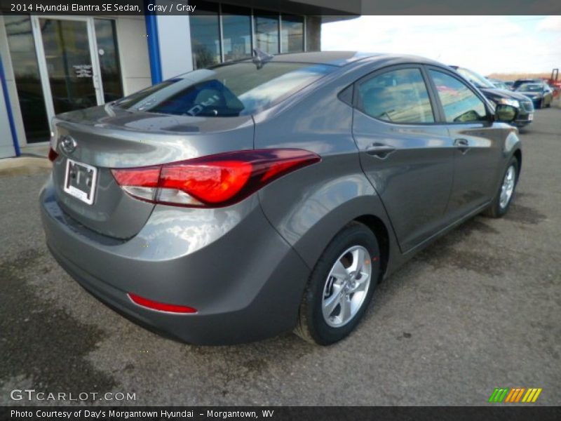 Gray / Gray 2014 Hyundai Elantra SE Sedan