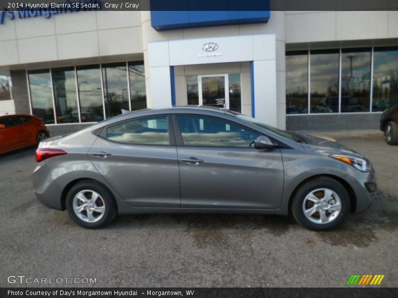 Gray / Gray 2014 Hyundai Elantra SE Sedan